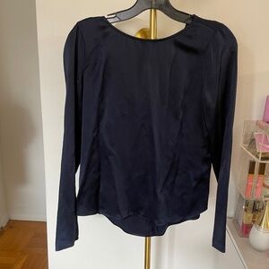 Reformation silk blouse